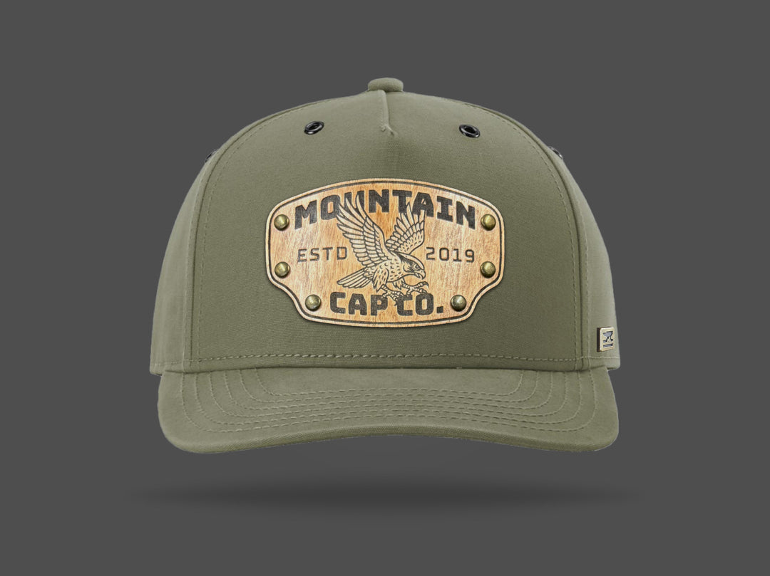 Mahi Canvas Cap - Olive
