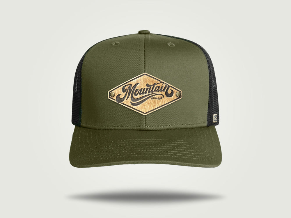 Recycled Trucker Cap - Mountain NZ