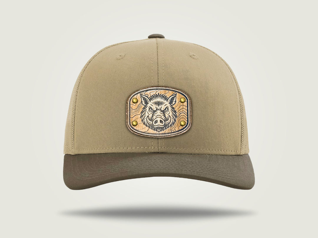 MidPro Trucker Cap - Khaki / Walnut