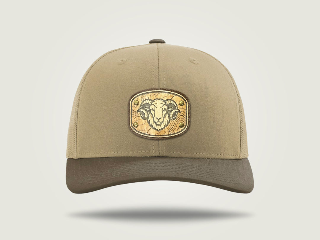 MidPro Trucker Cap - Khaki / Walnut