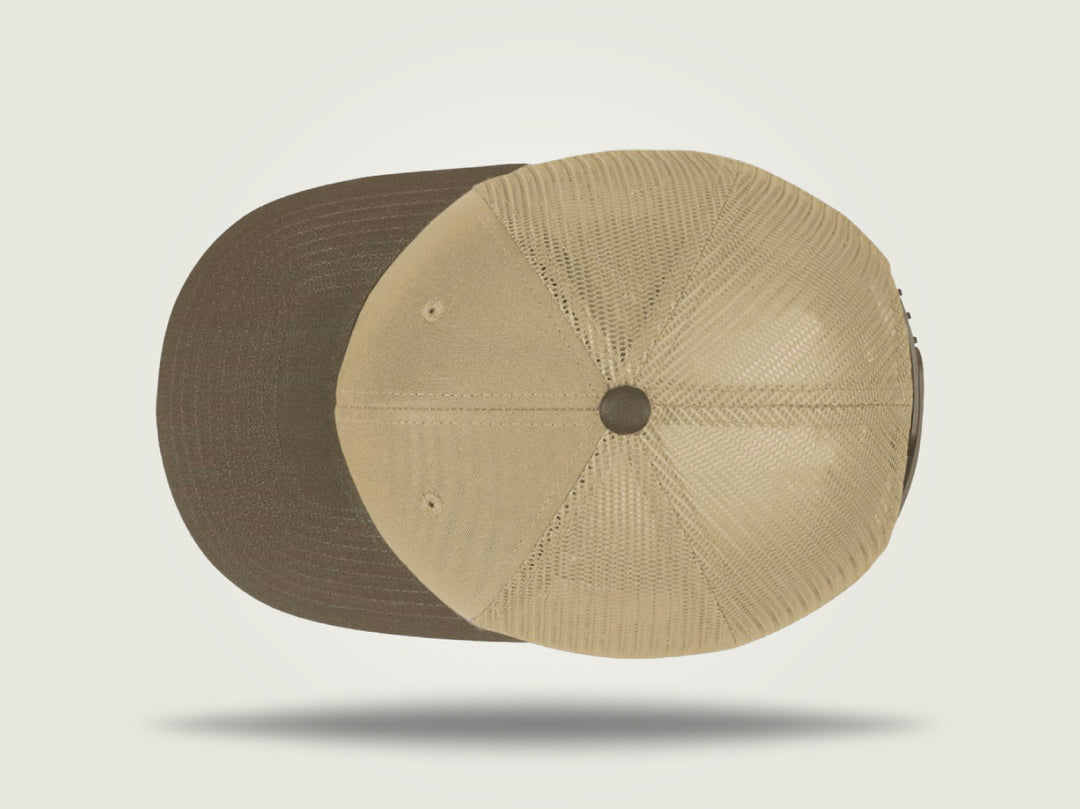 MidPro Trucker Cap - Khaki / Walnut