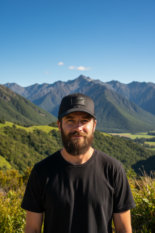 Recycled Trucker Cap - NZ Fern