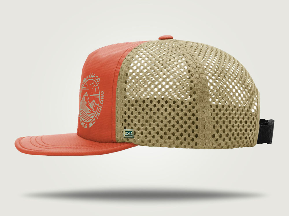 Rogue Trucker Cap - Orange/Khaki