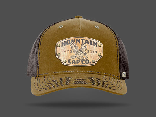 Rugged Trucker Cap - Whiskey