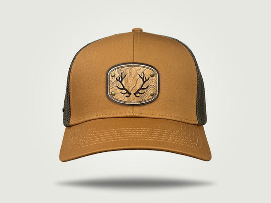 Ultra Trucker 6 Cap - Caramel/Olive