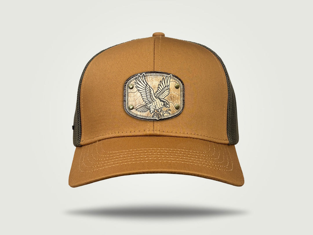 Ultra Trucker 6 Cap - Caramel/Olive