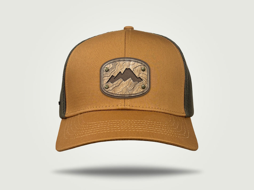 Ultra Trucker 6 Cap - Caramel/Olive