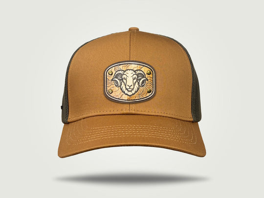 Ultra Trucker 6 Cap - Caramel/Olive
