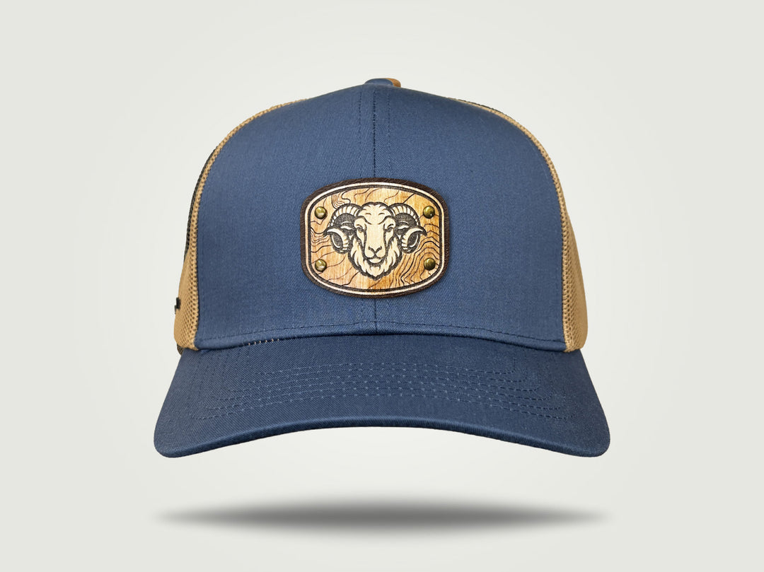 Ultra Trucker 6 Cap - Petrol/Khaki