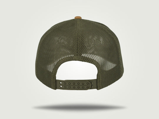 Ultra Trucker 6 Cap - Caramel/Olive
