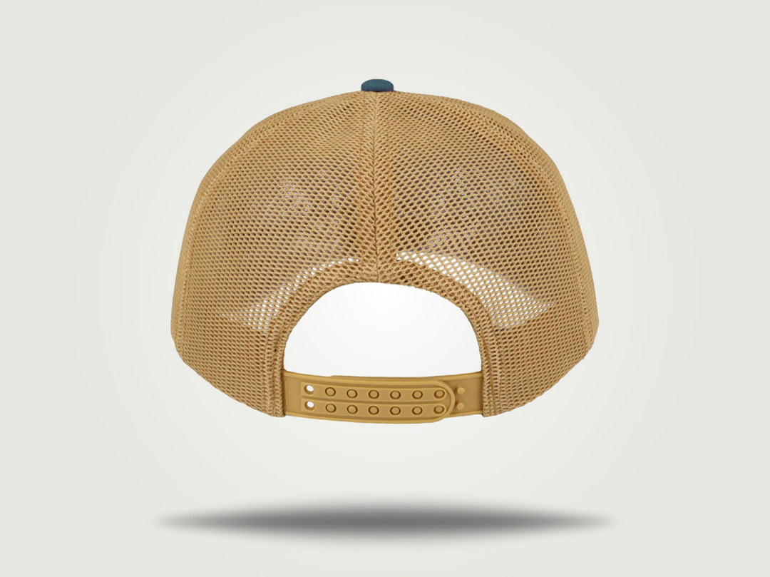 Ultra Trucker 6 Cap - Petrol/Khaki