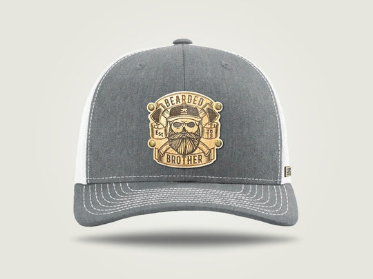 XL Trucker Cap - Grey/White