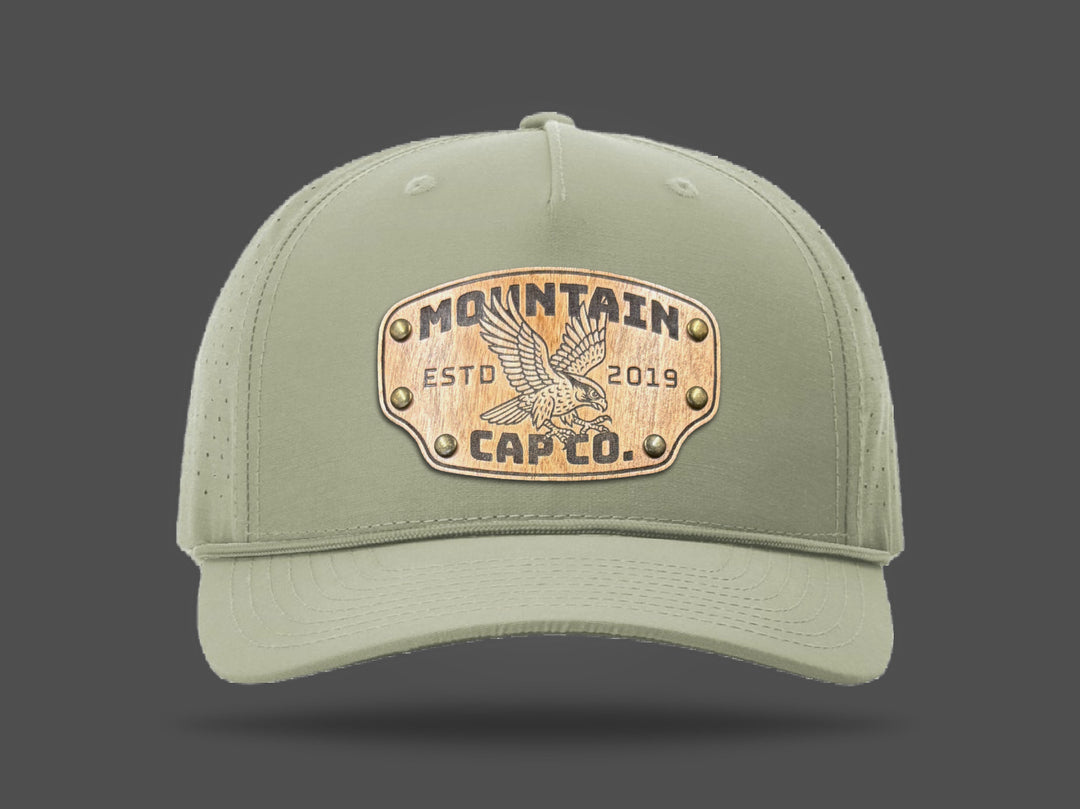 Laser Rope Cap - Light Olive
