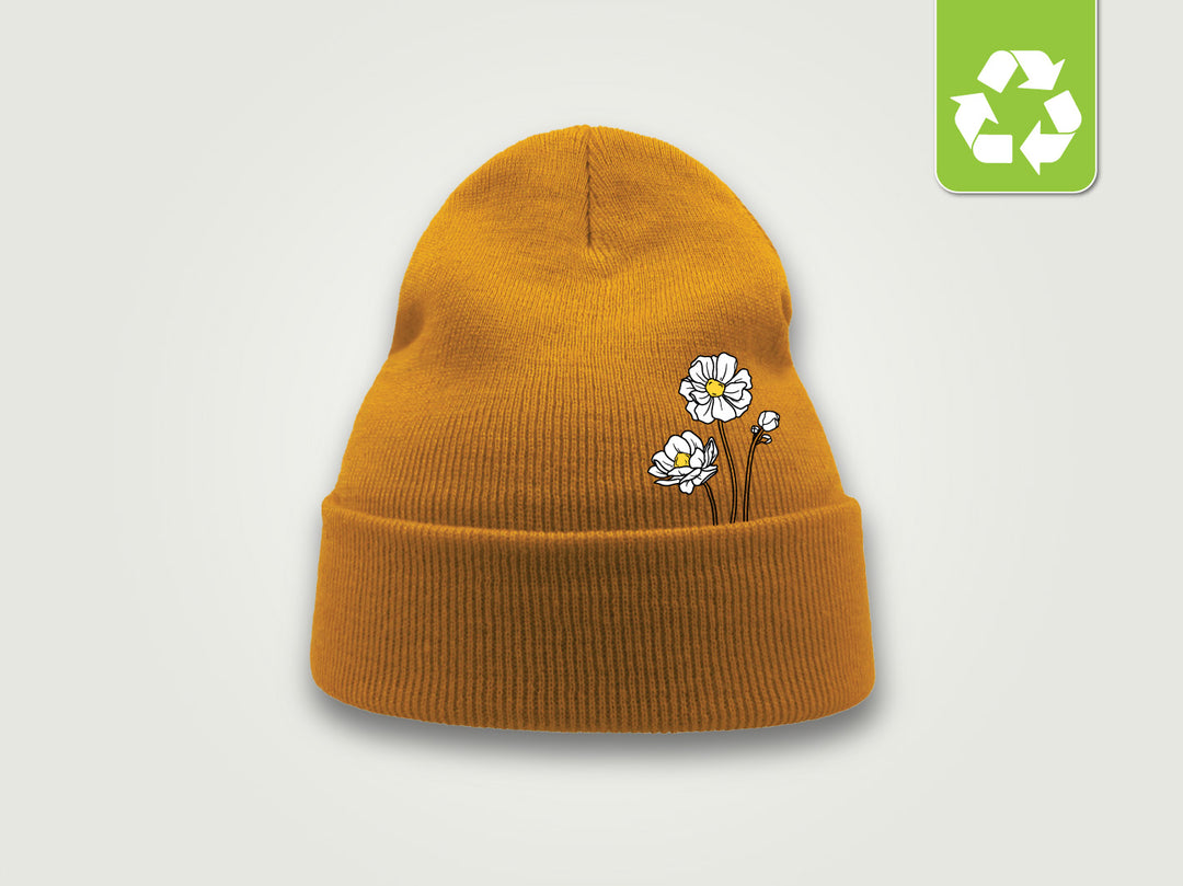 Recycled Cuff Beanie - Buttercup