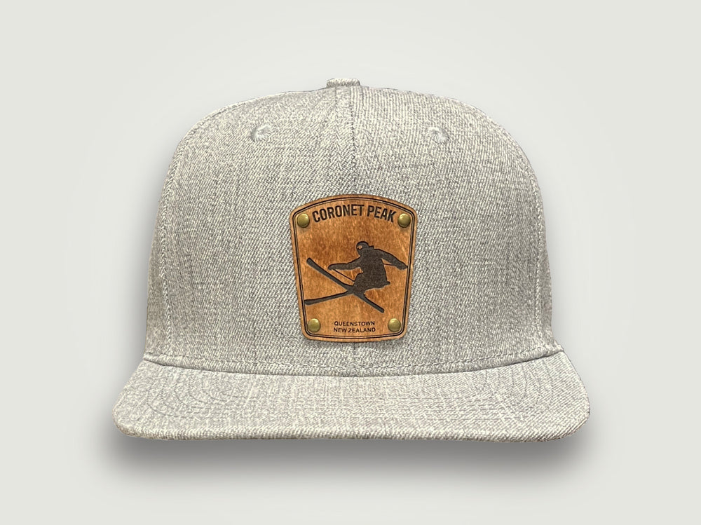 Snapback Cap Grey - Coronet Peak
