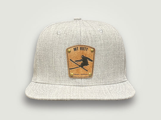 Snapback Cap Grey - Mt Hutt