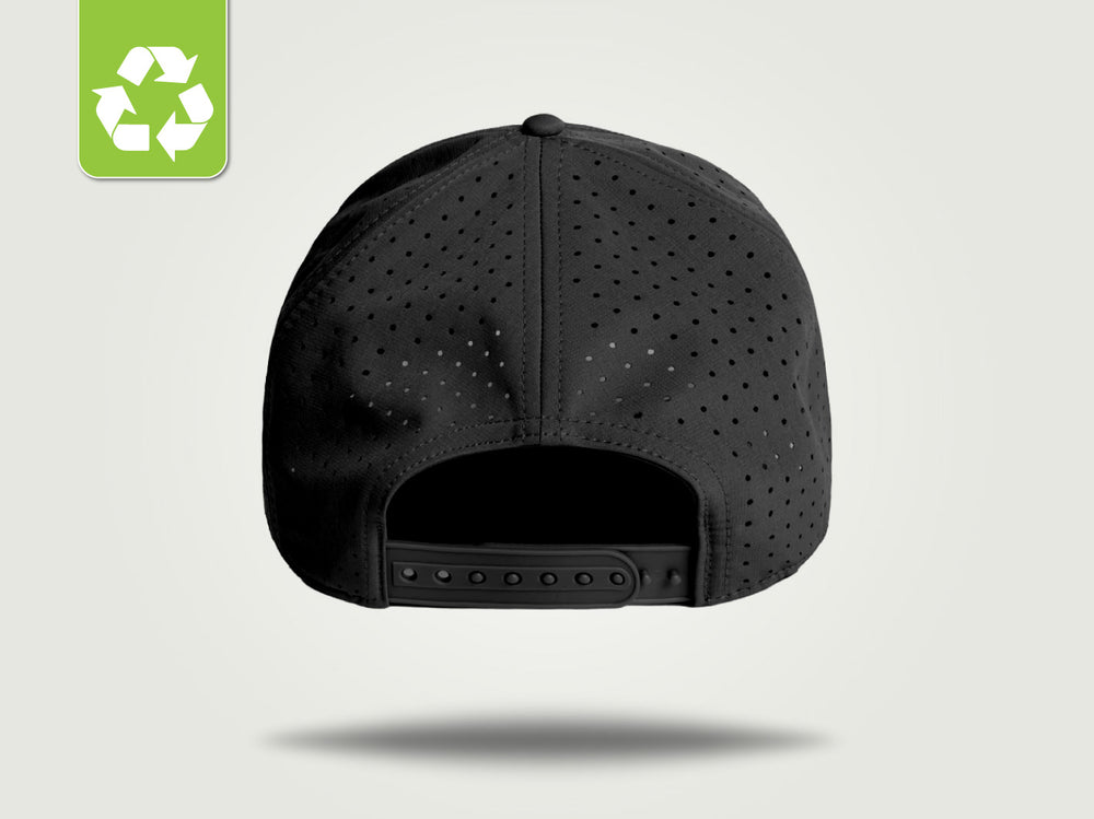 Frame Cut Cap - Black