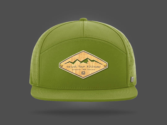 ICON 7 Flat Brim Cap - Basil