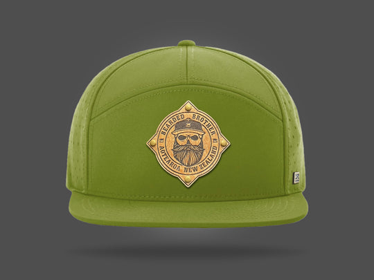 ICON 7 Flat Brim Cap - Basil