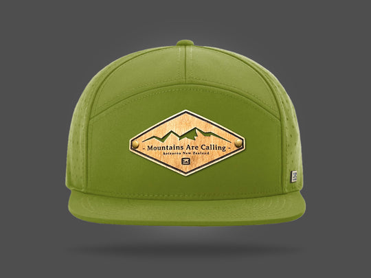 ICON 7 Flat Brim Cap - Basil