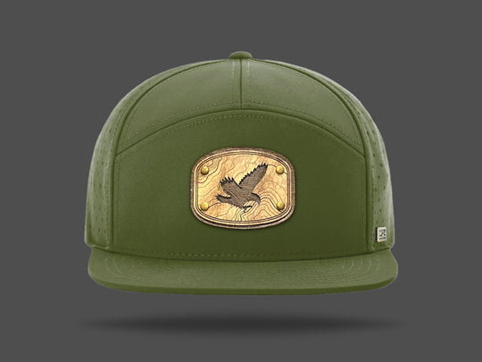 ICON 7 Flat Brim Cap - Moss