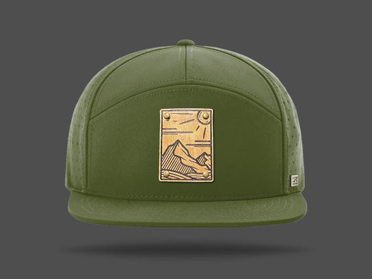 ICON 7 Flat Brim Cap - Moss