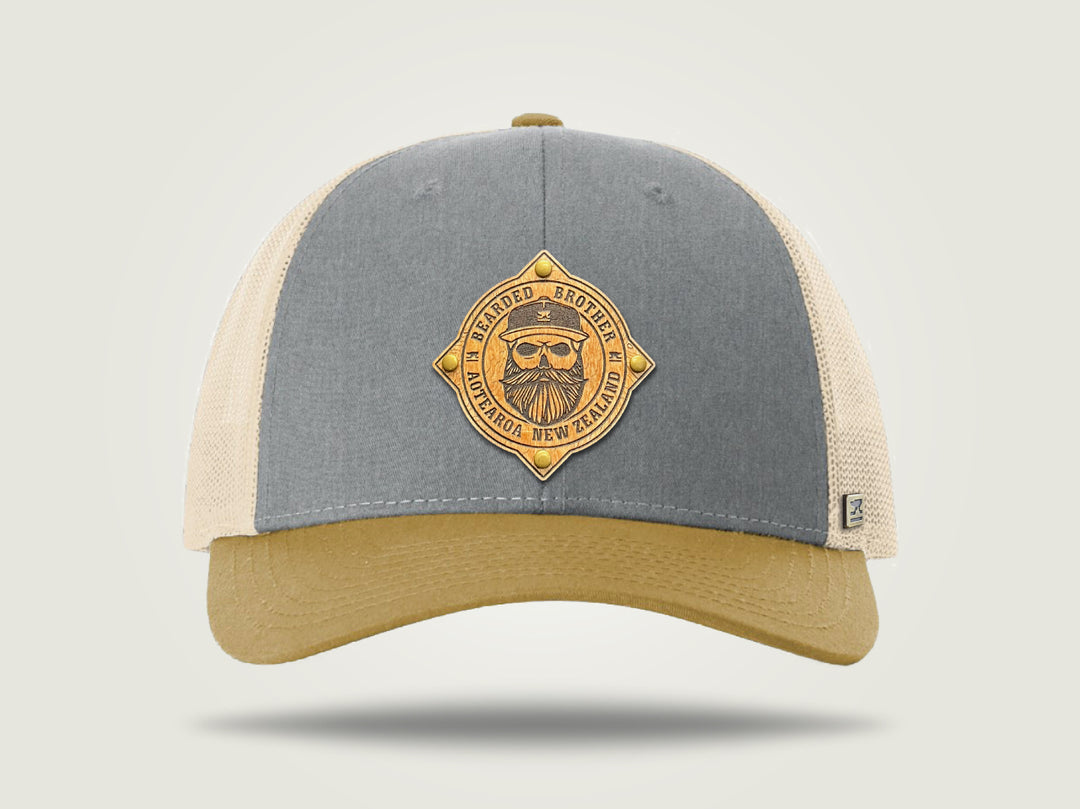 LoPro Trucker Cap - Grey / Birch / Gold