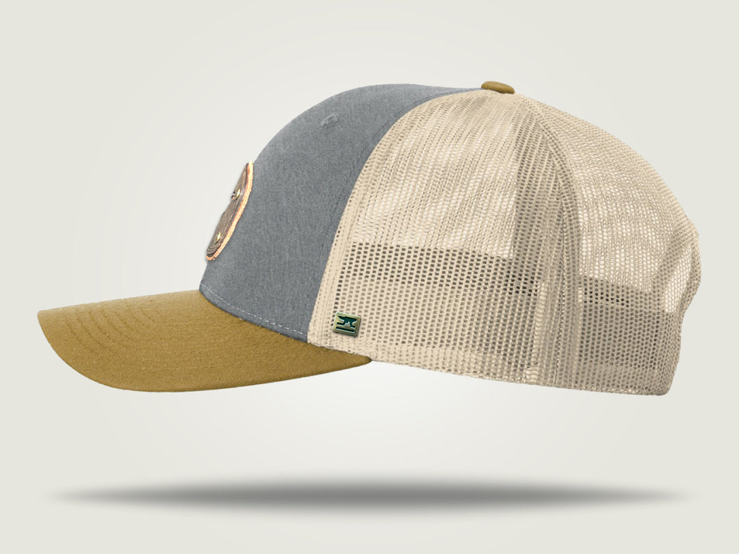 LoPro Trucker Cap - Grey / Birch / Gold