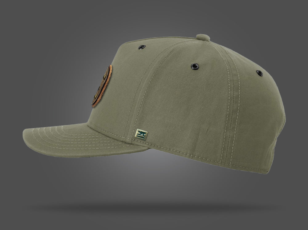 Mahi Canvas Cap - Olive