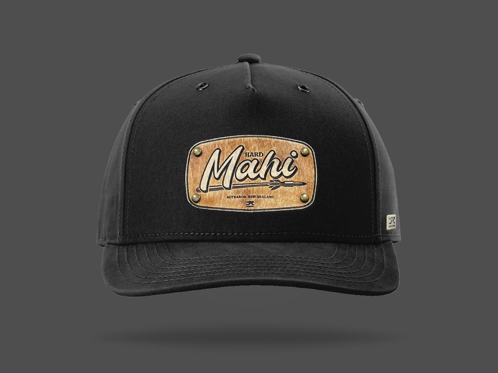 Mahi Canvas Cap - Black