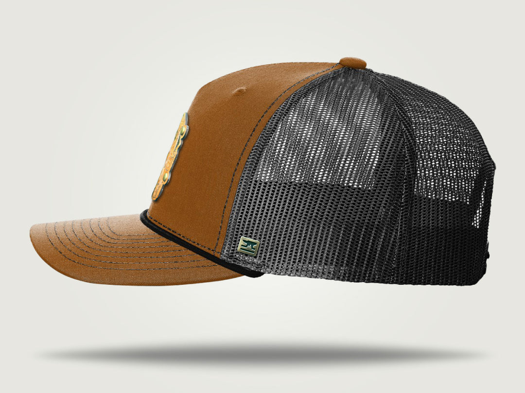 MidPro 5 Trucker Cap - Caramel Black