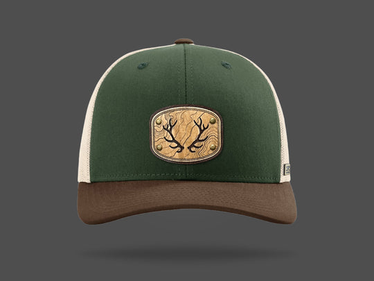 MidPro LTD Trucker Cap - Green / Chestnut