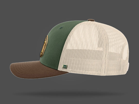 MidPro LTD Trucker Cap - Green / Chestnut