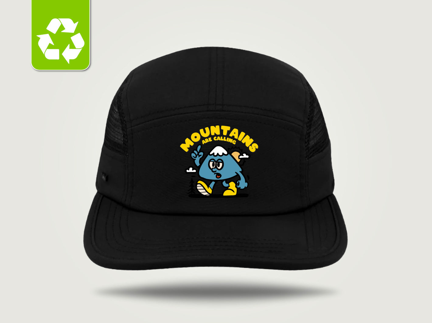 帽子 oMA DOUBLE CHECK HAT (BLACK) OMA V2 Recycled Run Cap - Black – MNTN NZ