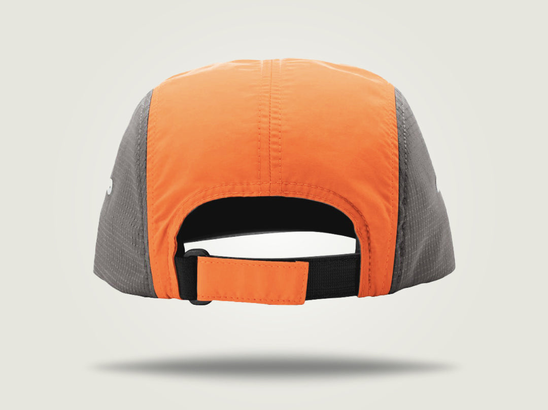 Trail Cap - Orange/Grey