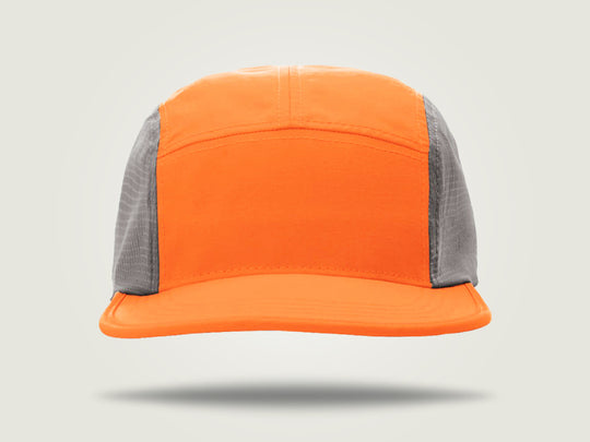 Trail Cap - Orange/Grey