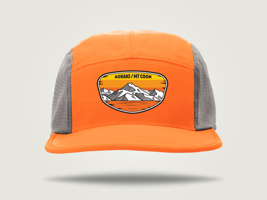 Trail Cap - Orange/Grey