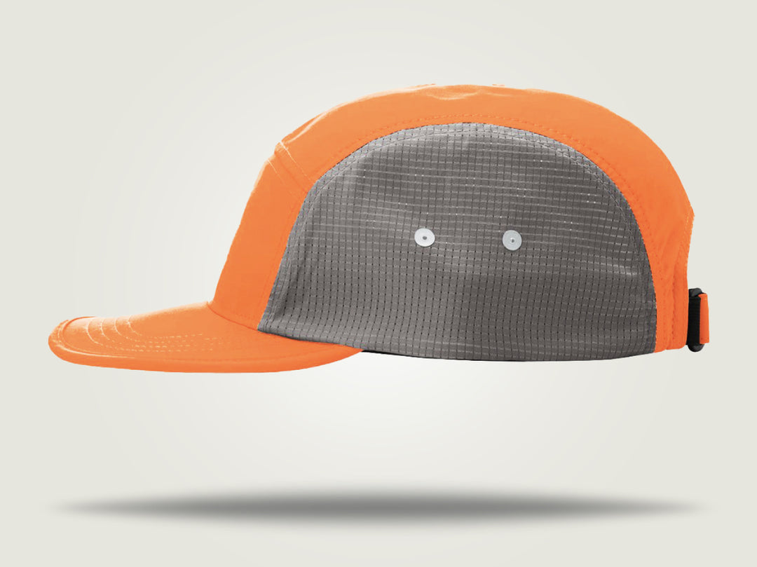 Trail Cap - Orange/Grey