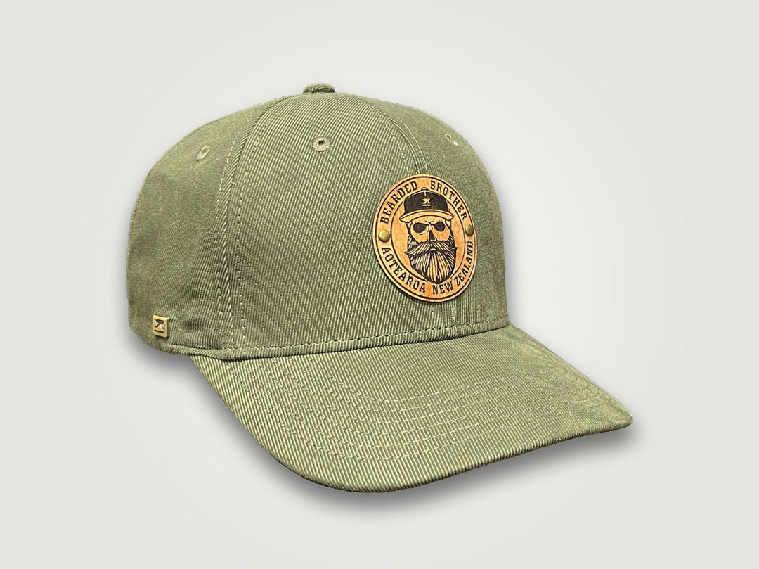 Curv 6 Micro Suede Cap - Bearded Brother